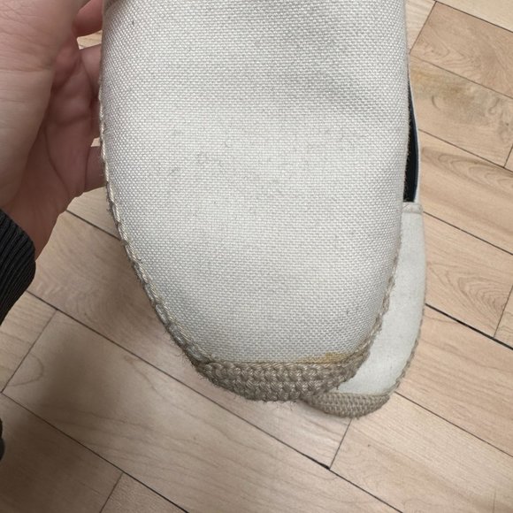 SAINT LAURENT EMBROIDERED ESPADRILLES IN CANVAS - Picture 4 of 8